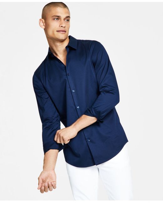 INC International Concepts Classic Fit Dress Shirt, Created For Macy's