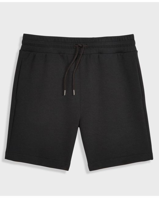 Mode Of One Black Regular-fit Pull-on Track Shorts for men