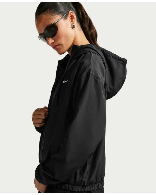 Nike Black Uv Hooded Jacket
