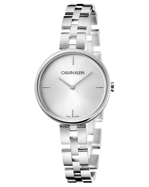 Calvin Klein Metallic Elegant Stainless Steel Bracelet Watch 32mm
