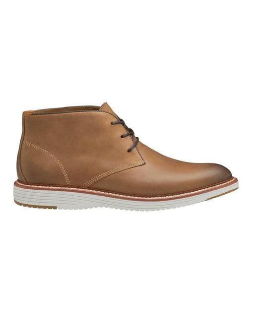 Johnston & Murphy Brown Upton Chukka Boots for men
