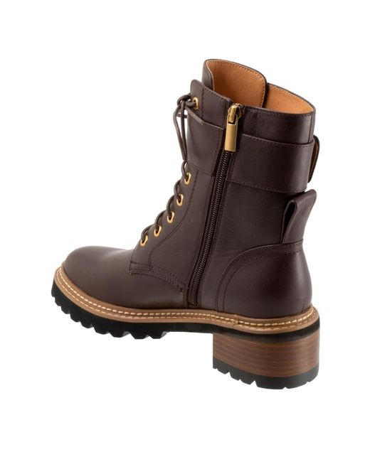 EOS FOOTWEAR Brown Eos Line Boot