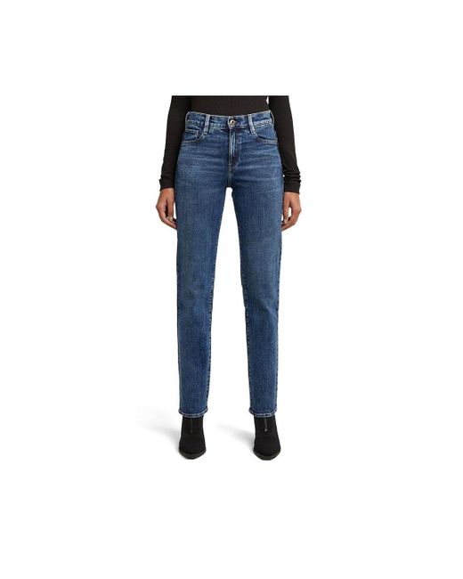 G-Star Blue Strace Straight Jeans