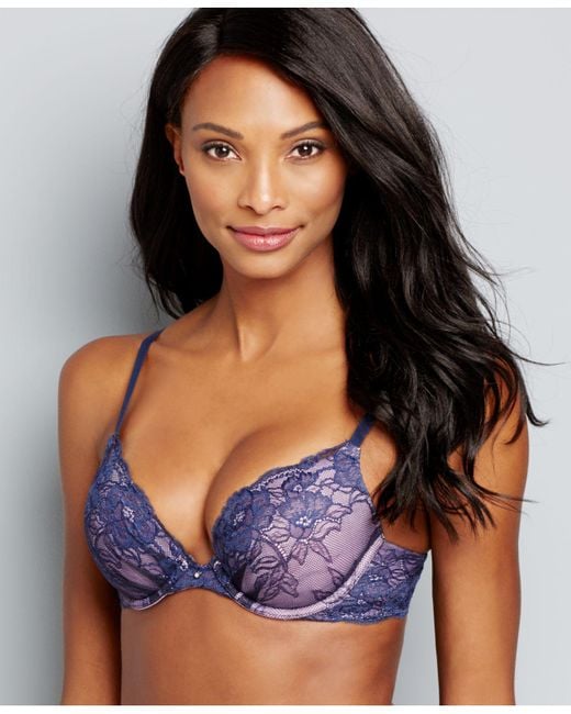 Maidenform Women's Love The Push Up & In Lace Demi Bra, Style DM9900