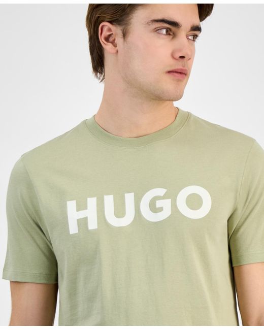 Boss Green Hugo By Dulivio Regular-fit Logo Graphic T-shirt for men