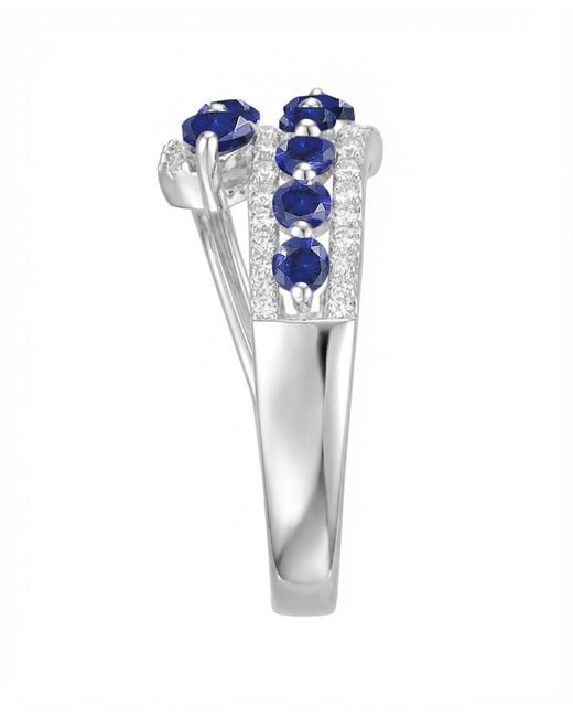 Macy's Blue Lab-grown Ruby (1-1/8 Ct. T.w.