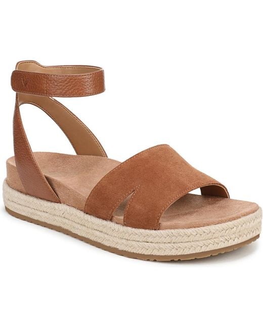 Vionic Brown Yucca Espadrille Sandals