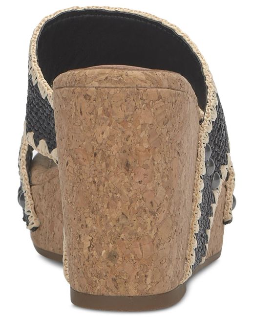 Lucky Brand Multicolor Vickta Platform Wedge Sandals