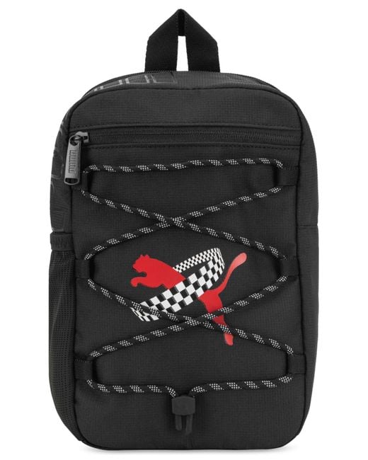 PUMA Black Racing Classics Sling Bag for men