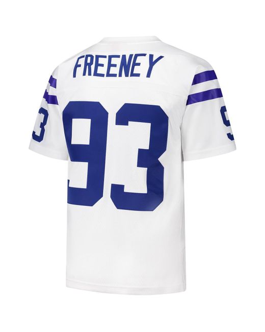 Mitchell & Ness Blue Dwight Freeney Indianapolis Colts 2006 Legacy Replica Jersey for men