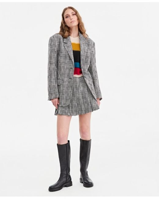 Jonathan Cohen X Macy's Gray Statement Blazer
