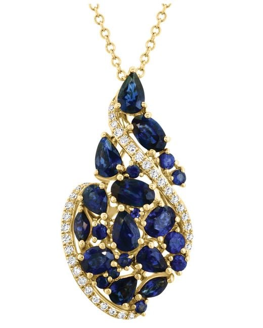 Effy Blue Effy Ruby (3-1/4 Ct. T.w.