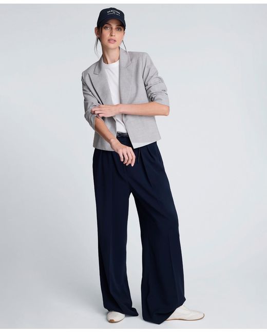 Kenneth Cole Gray Peak Lapel Jacket