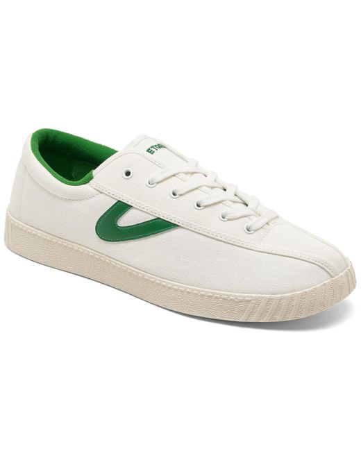 Tretorn Nylite Plus Canvas Casual Sneakers From Finish Line in White ...