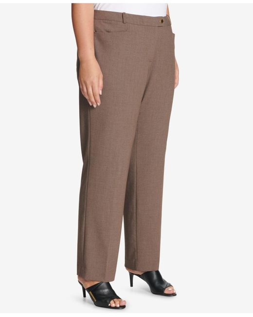 calvin klein plus size dress pants