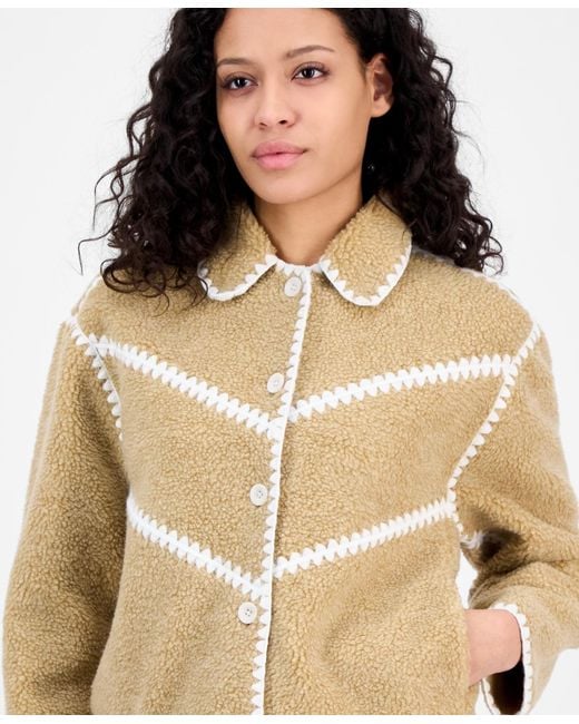 Ugg Natural Ellison Fluff Shell Jacket