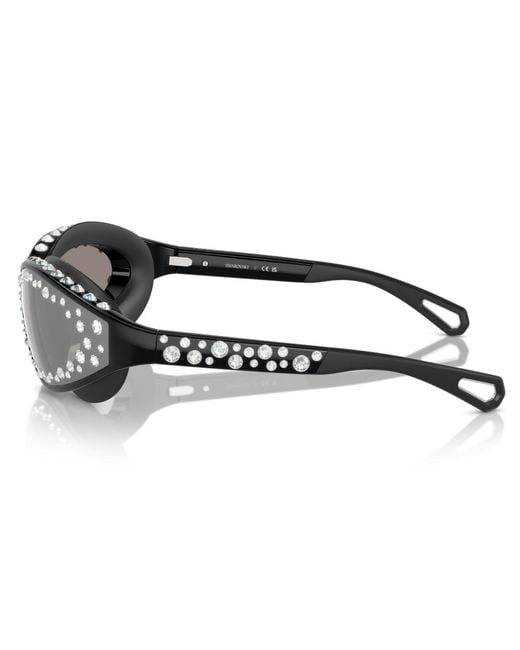 Swarovski Gray Sunglasses