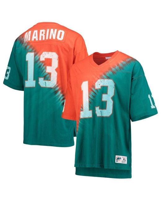 Mitchell & Ness Blue Dan Marino Orange for men