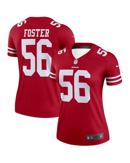 Nike Reuben Foster San Francisco 49ers Legend Jersey in Red | Lyst