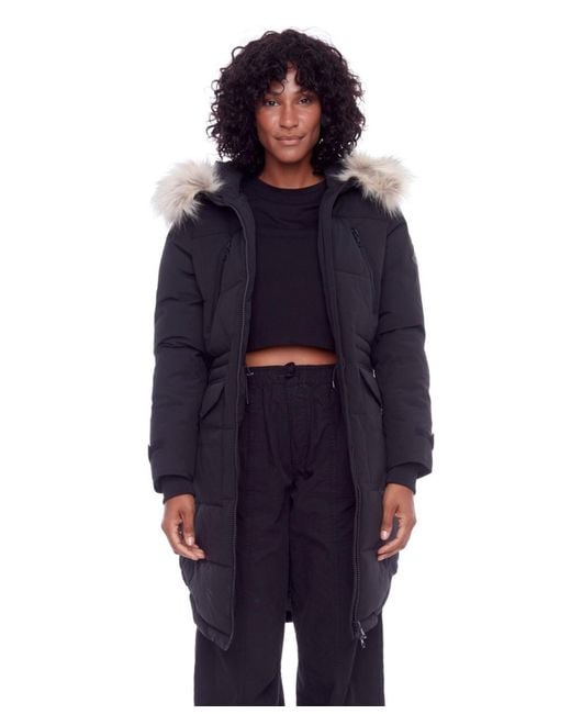 Alpine North Blue Ukon | Drawstring Winter Parka