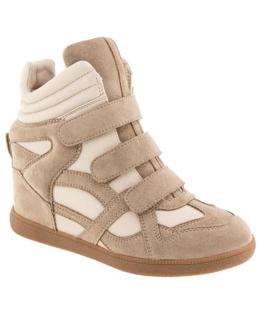 BCBGeneration Natural Moxie Wedge Sneaker