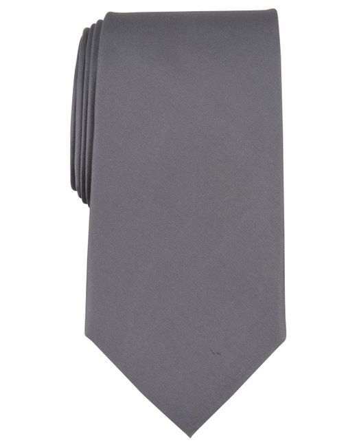 Michael Kors Gray Sapphire Solid Tie for men