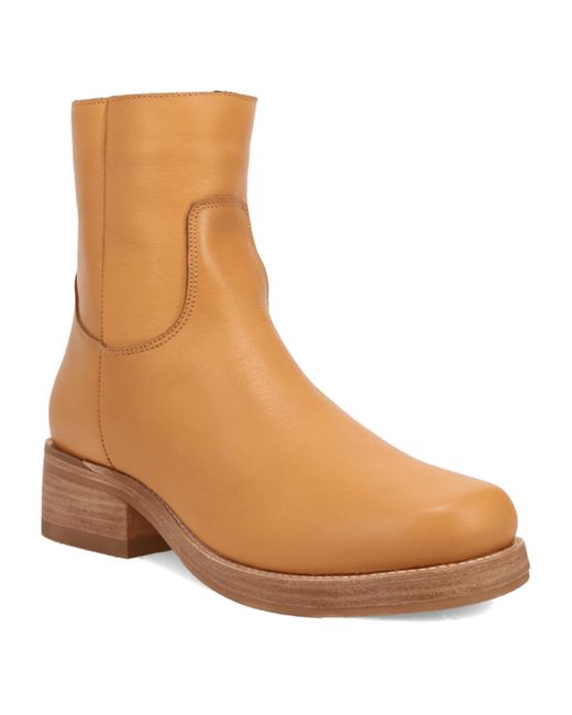 Dingo Brown Banner Leather Boot for men
