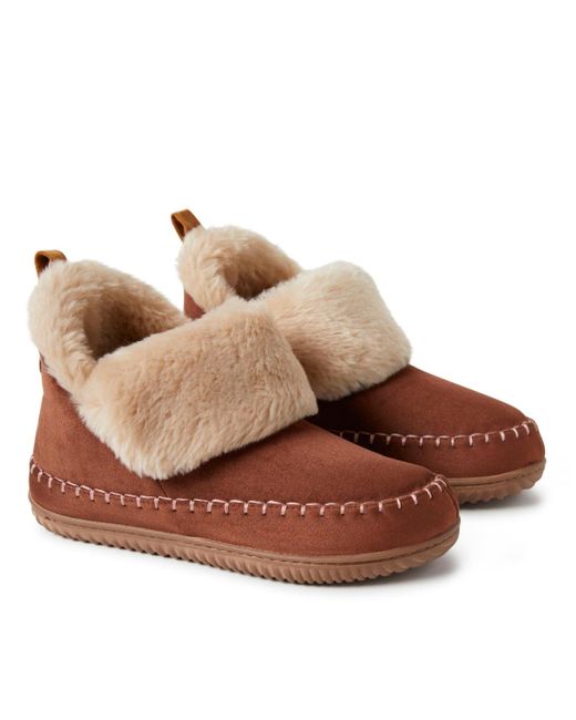 Dearfoams Brown Alpine By Moritz Bootie House Slipper