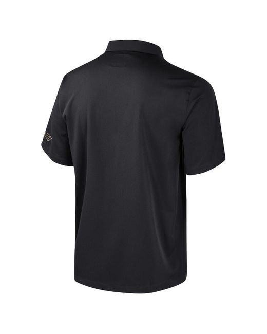 Colosseum Athletics Black Army Knights Strike Bowling Button-up Shirt for men