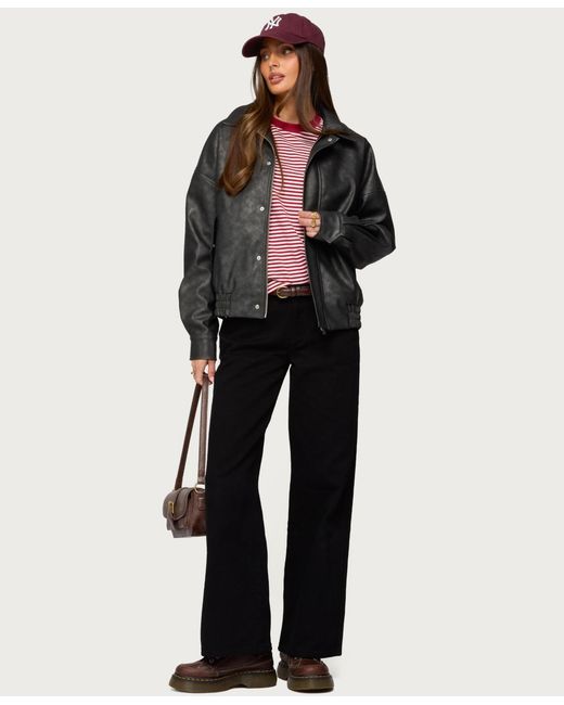 Edikted Gray Mori Oversized Jacket
