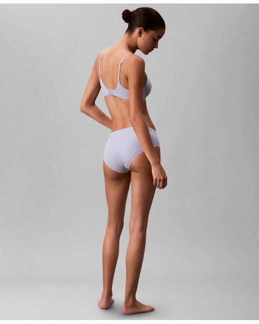 Calvin Klein White Perfectly Fit Wireless T-shirt Bra Qf8013