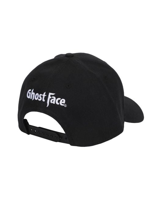 Ghostface Black Character Embroidered Aop Baseball Cap for men