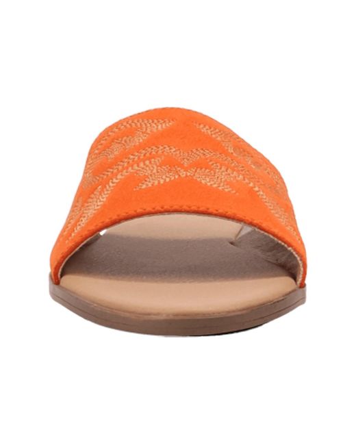Dingo Orange Lasso Sandal