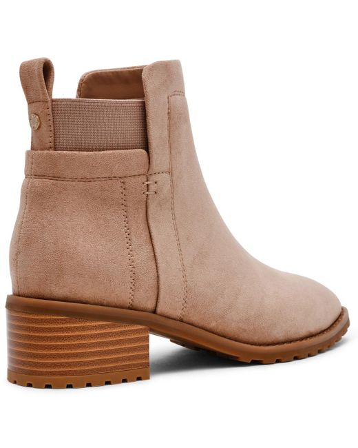 Anne Klein Brown Shellby Ankle Booties
