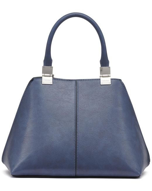 Calvin Klein Blue Granite Convertible Satchel