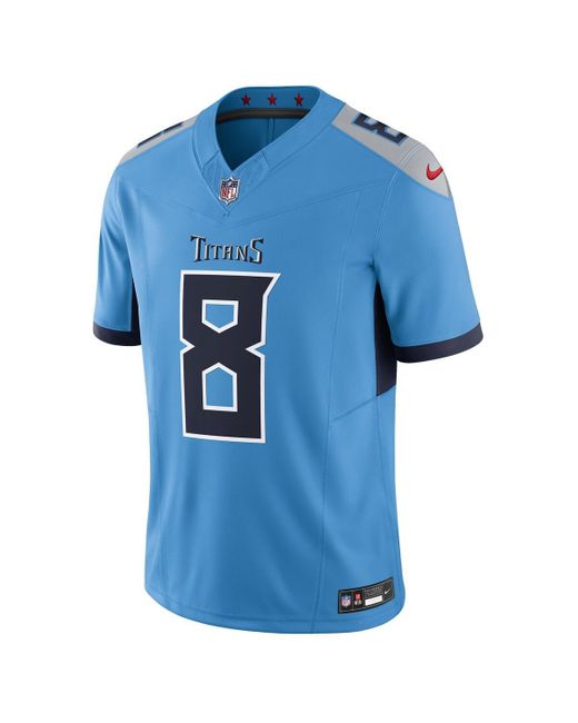 Nike Blue Will Levis Tennessee Titans Alternate Vapor F.u.s.e. Limited Jersey for men