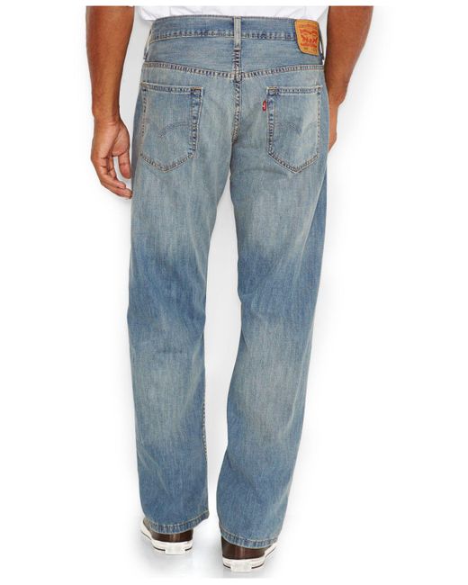 straight loose levis