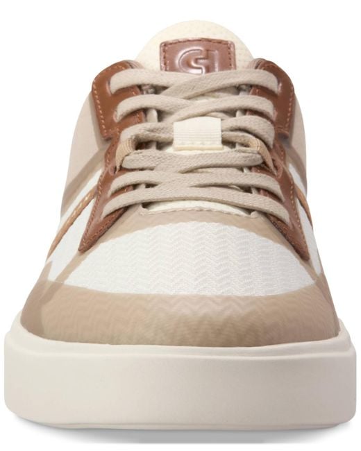 Cole Haan White Grand Crosscourt Winner Sneaker for men