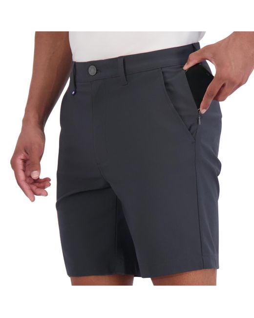 Ben Sherman Blue Golf 4-way Stretch Tech Shorts for men