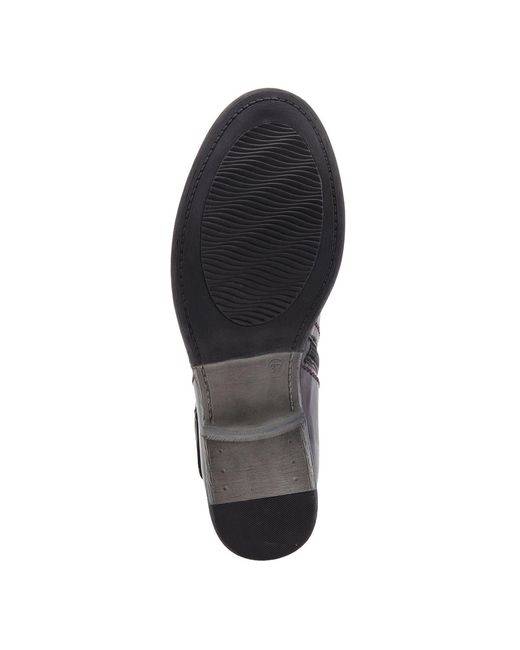 Spring Step Black Oziel Leather Bootie