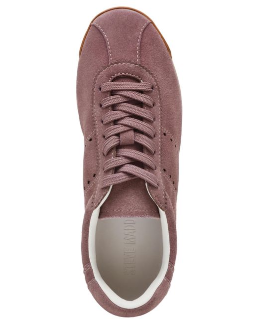 Steve Madden Purple Mirage Lace-up Sneakers