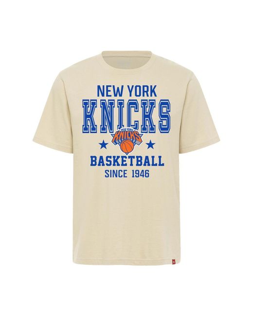 Sportiqe White And New York Knicks Duke Premium T-shirt