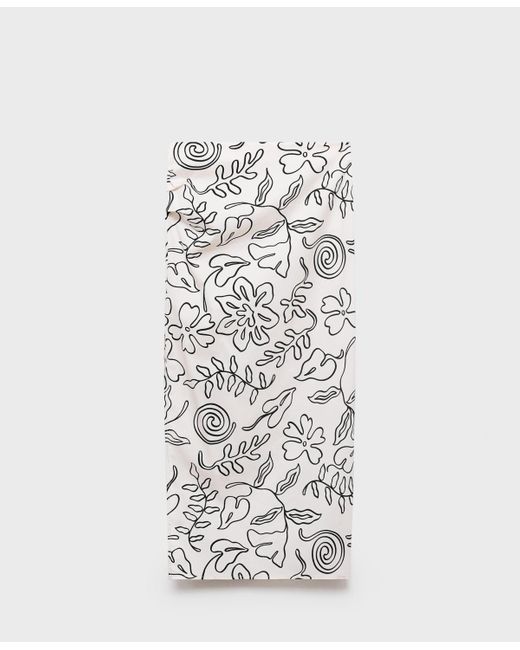 Mango Multicolor Slit Printed Long Skirt