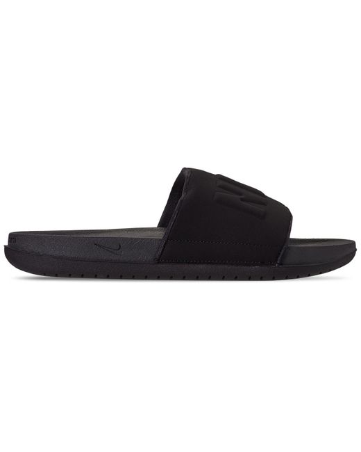 finish line mens nike slides