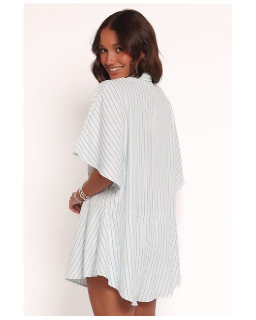 Petal & Pup White Sebastian Romper