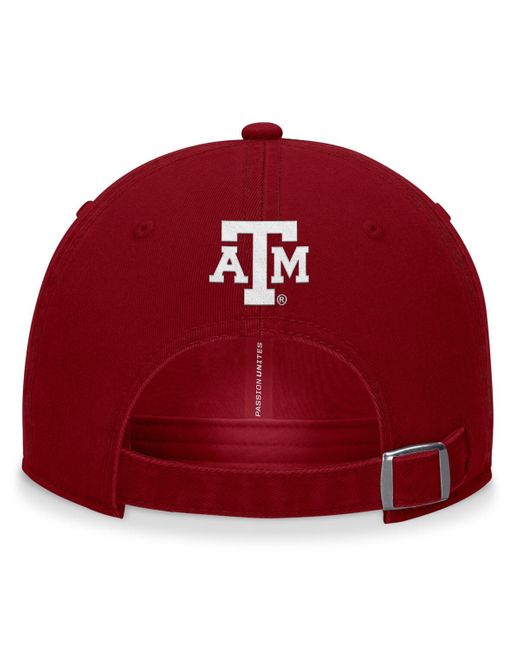 Top Of The World Red Texas A M aggies Heritage Ceecee Adjustable Hat for men