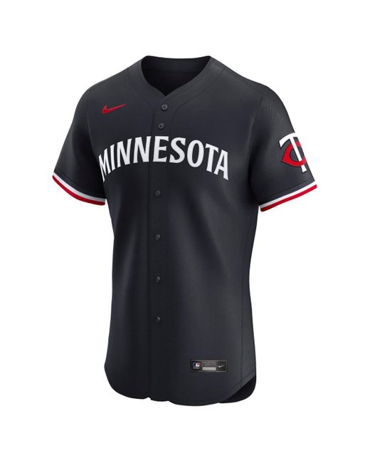 Nike Black Minnesota Twins Alternate 2 Elite Jersey for men