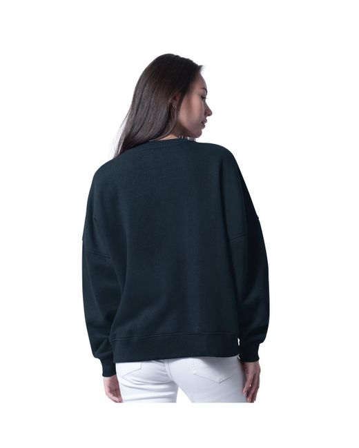 G-III 4Her by Carl Banks Blue Chicago Bears Oversized Feud Sweatshirt