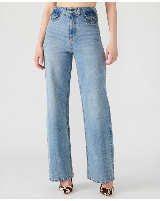Steve Madden Blue Geraldine Boot-cut Jeans