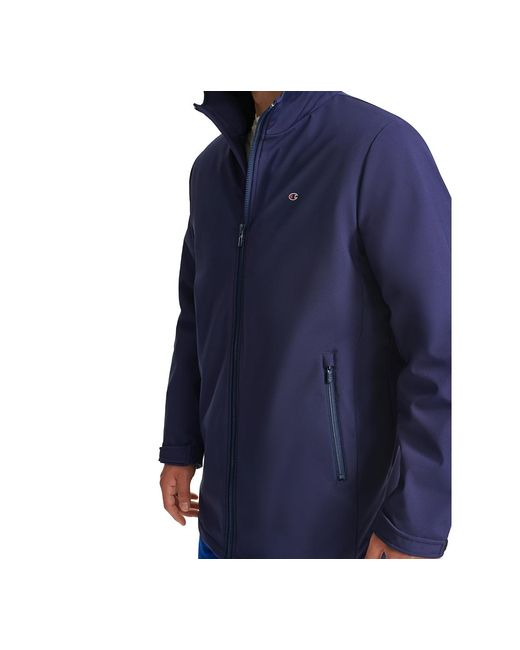 Champion Blue Performance Hooded for men